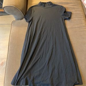 Mock neck dress